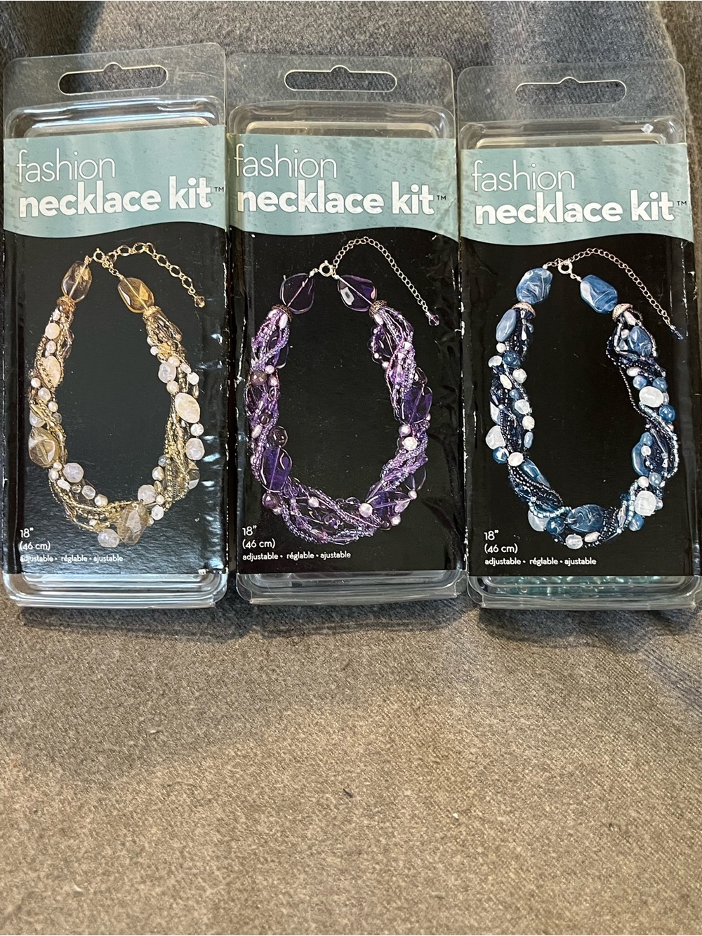 🌻3/$15 Three Necklace Kits-NIP